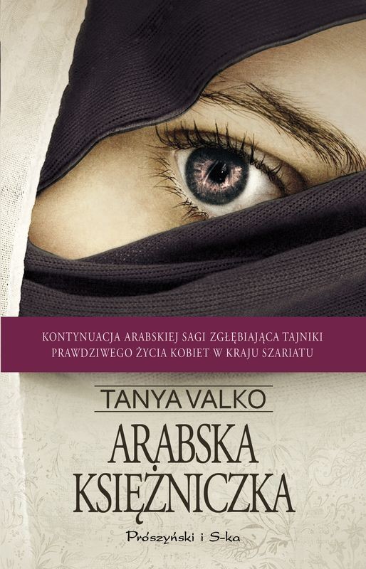 okładka Arabska księżniczka (Duże Litery) książka | Tanya Valko