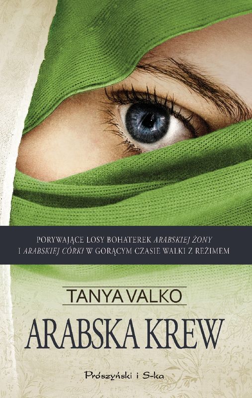 okładka Arabska krew (Duże Litery) książka | Tanya Valko