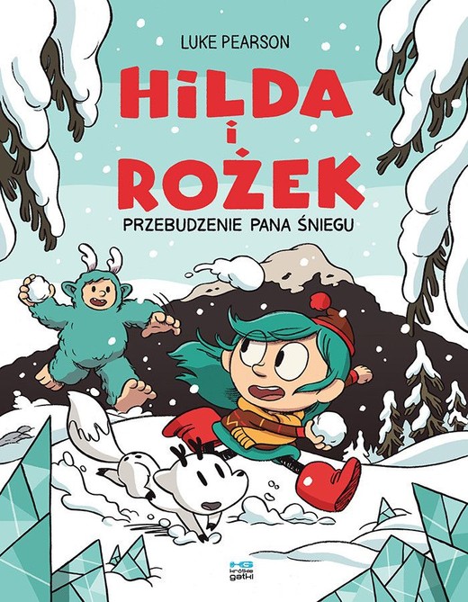 okładka Przebudzenie Pana Śniegu. Hilda i Rożek książka | Luke Pearson