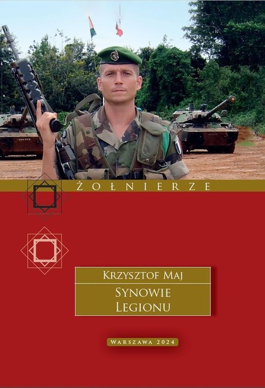 okładka Synowie Legionu książka | Maj Krzysztof