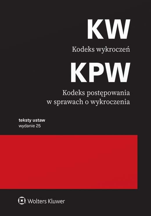 okładka Kodeks wykroczeń. Kodeks postępowania w sprawach o wykroczenia. Przepisy książka | Opracowanie zbiorowe