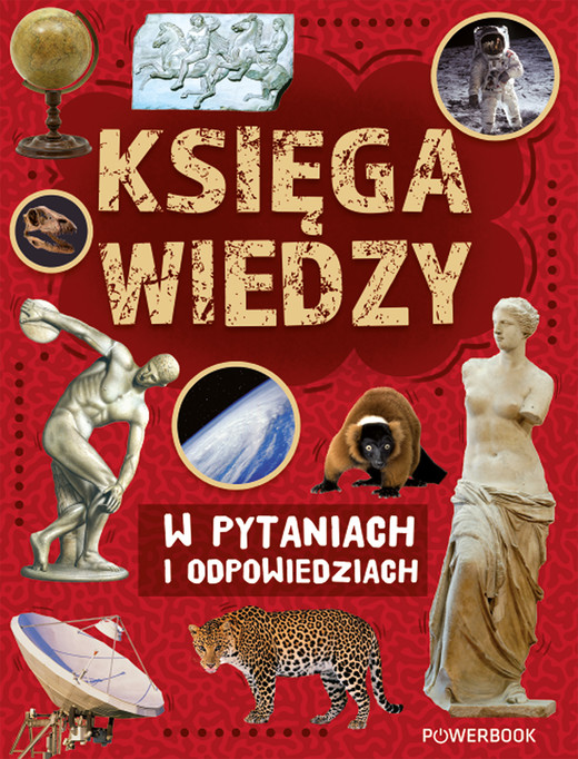 okładka Księga wiedzy w pytaniach i odpowiedziach książka | Anna Skrok
