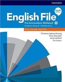 okładka English File 4E Pre-Intermediate Multipack B with Online Practice książka | Opracowanie zbiorowe