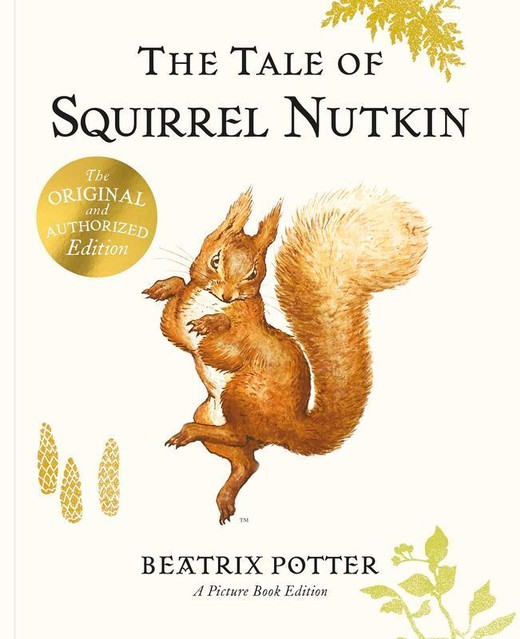 okładka The Tale of Squirrel Nutkin Picture Book książka | Beatrix Potter