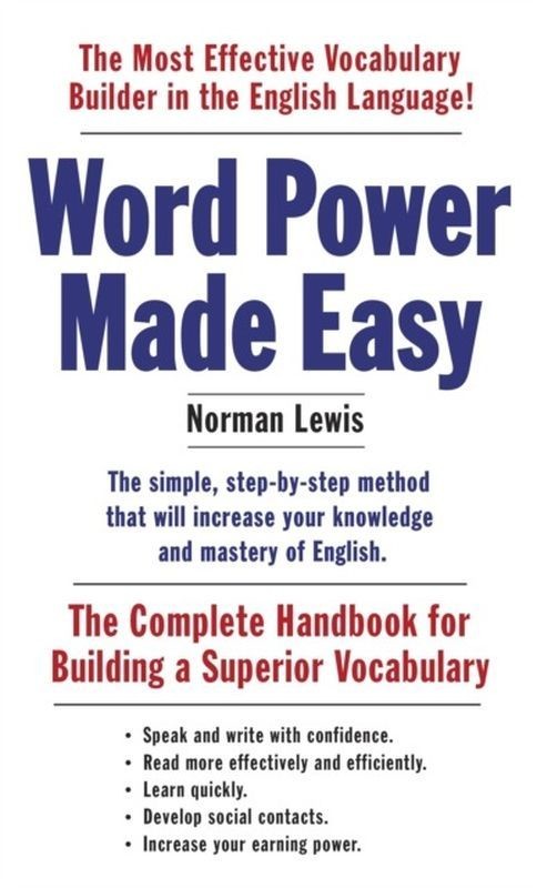 okładka Word Power Made Easy książka | Norman Lewis