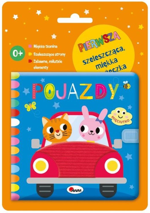 okładka Pojazdy. Mięciutko (szeleszcząca okładka) książka | Opracowanie zbiorowe