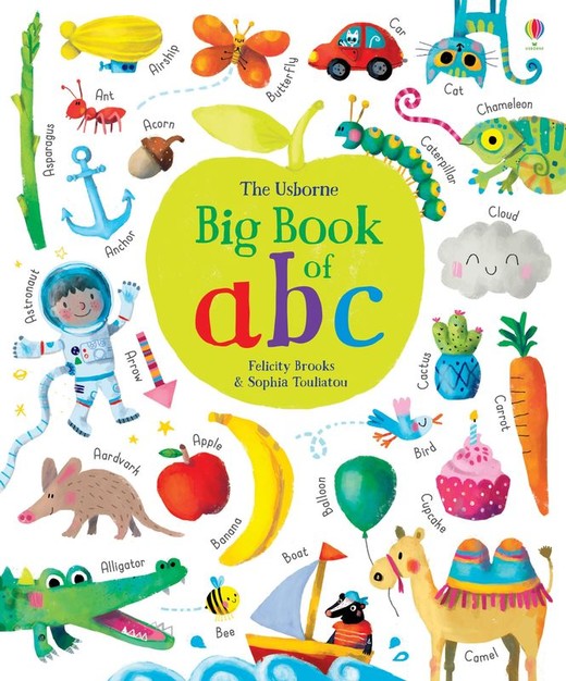 okładka Big Book of ABC wer. angielska książka | Felicity Brooks