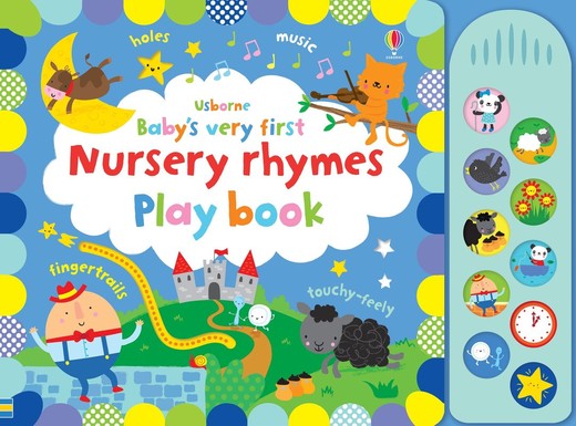 okładka Baby's Very First Nursery Rhymes Playbook wer. angielska książka | Watt Fiona