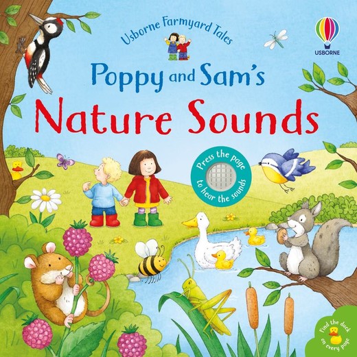 okładka Poppy and Sam's Nature Sounds wer. angielska książka | Sam Taplin