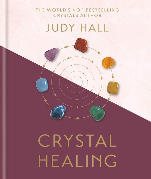 okładka Crystal Healing wer. angielska książka | Hall Judy
