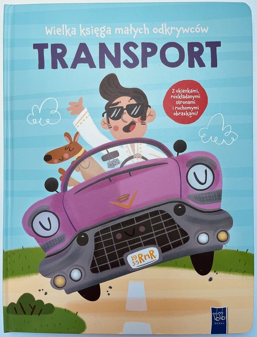 okładka Wielka księga małych odkrywców. Transport książka | Opracowanie zbiorowe