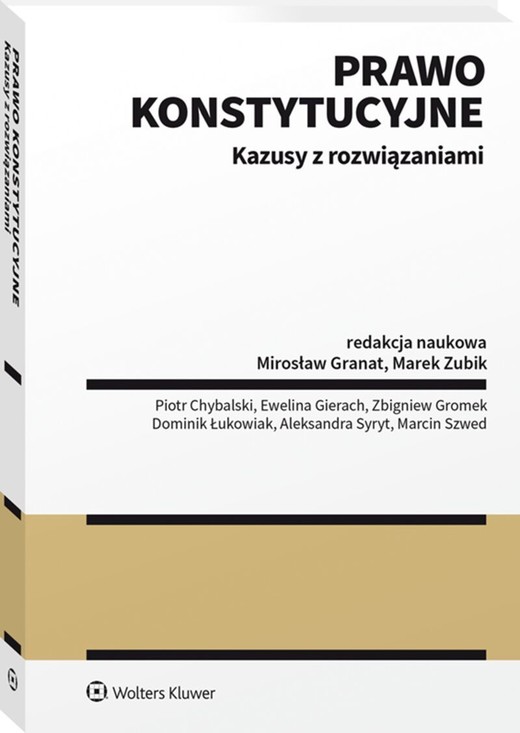 okładka Prawo konstytucyjne. Kazusy z rozwiązaniami książka