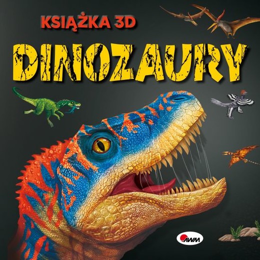 okładka Dinozaury. Książka 3D książka