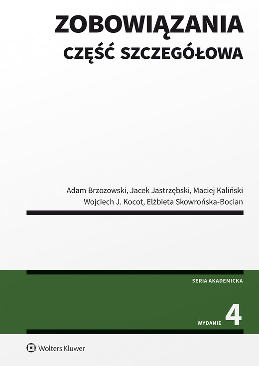 okładka Zobowiązania. Część szczegółowa wyd. 2023 książka | Opracowanie zbiorowe
