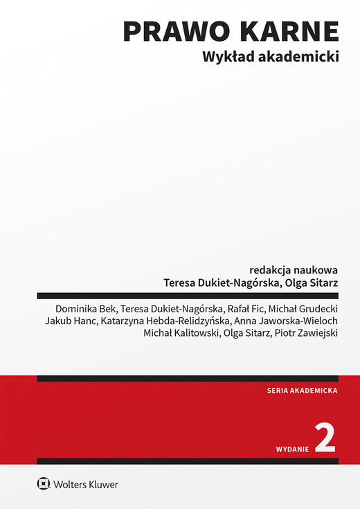 okładka Prawo karne. Wykład akademicki wyd. 2023 książka | Opracowanie zbiorowe