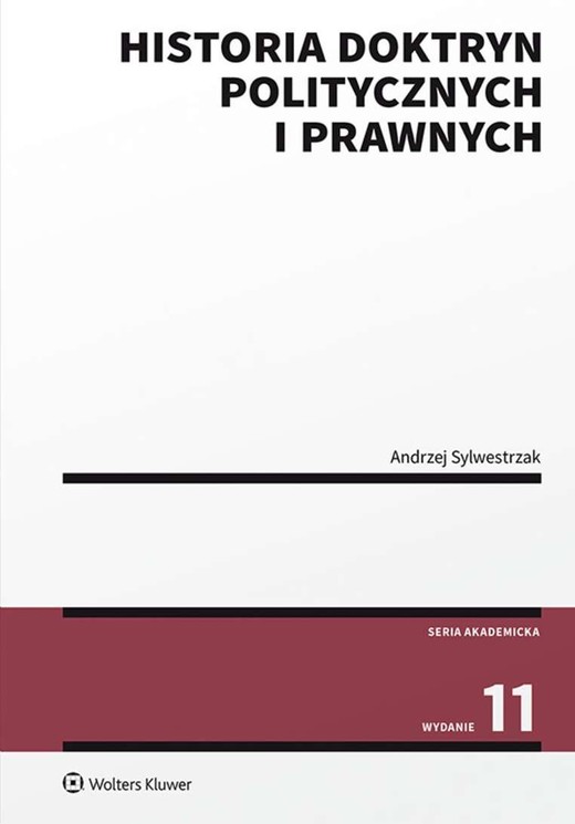 okładka Historia doktryn politycznych i prawnych wyd. 2022 książka