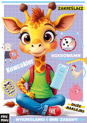 okładka Wykreślanki i inne zabawy. Seria z markerkiem książka | Opracowanie zbiorowe