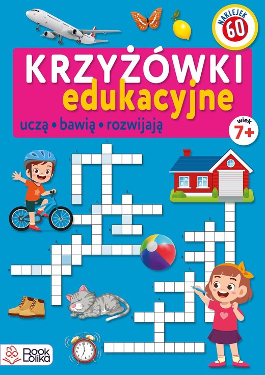 okładka Krzyżówki edukacyjne książka | Majewska Monika