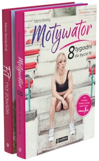 okładka Pakiet Motywator / Fit na zawsze książka | Hennig Marta