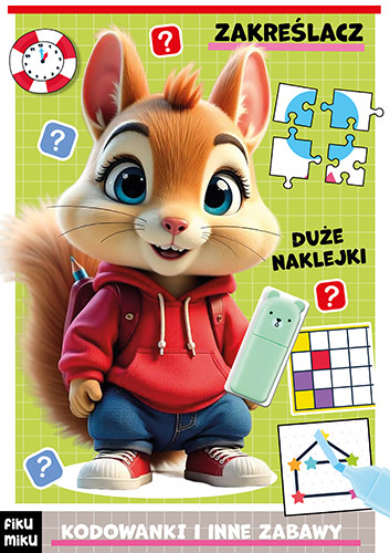 okładka Kodowanki i inne zabawy. Seria z markerkiem książka | Opracowanie zbiorowe