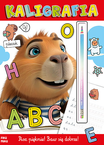 okładka Kaligrafia z tęczowym ołówkiem książka | Opracowanie zbiorowe