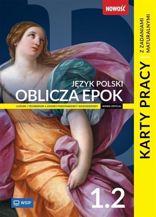 okładka Nowa język polski oblicza epok karty pracy liceum i technikum klasa 1 część 2 zakres podstawowy i rozszerzony książka | Agnieszka Kania