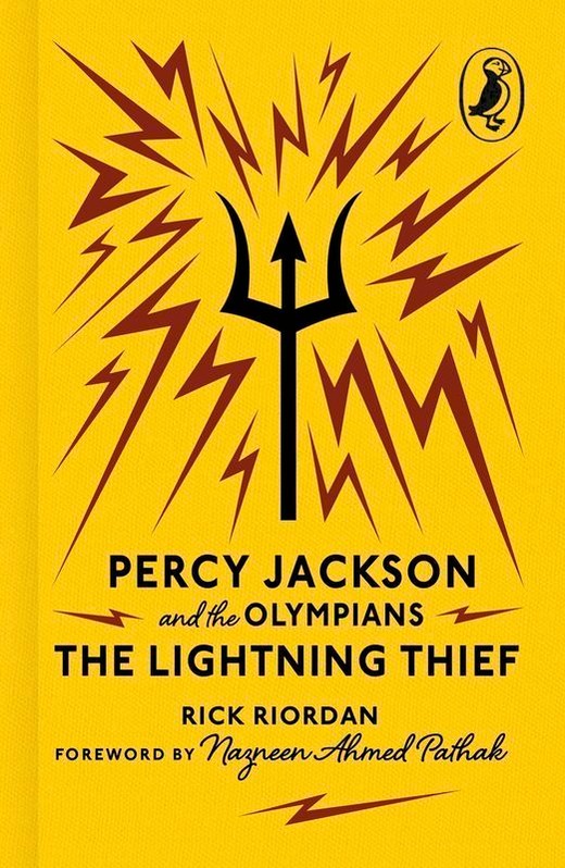 okładka Percy Jackson and the Olympians: The Lightning Thief książka | Rick Riordan