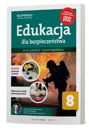 okładka Edukacja dla bezpieczeństwa zeszyt podręcznik dla klasy 8 szkoły podstawowej książka | Andrzej Kruczyński, Barbara Boniek