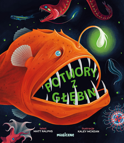 okładka Potwory z głębin książka | Matt Ralphs