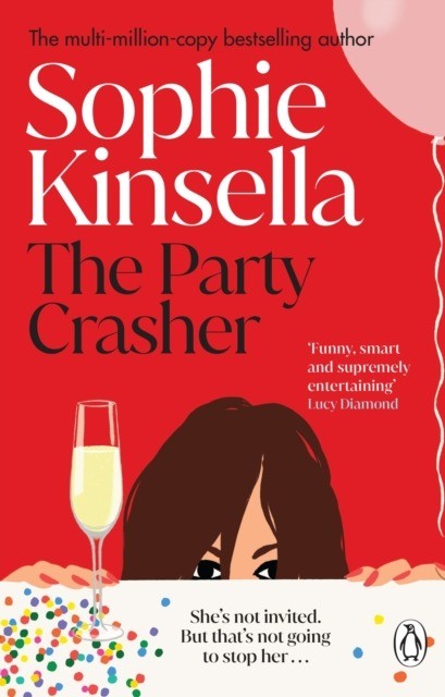 okładka The Party Crasher wer. angielska książka | Sophie Kinsella