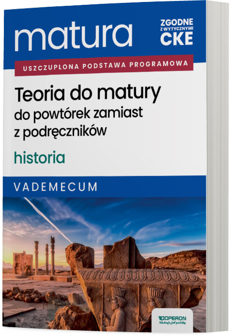 okładka Matura 2026 Historia Teoria do matury Vademecum książka | Mirosław Ustrzycki