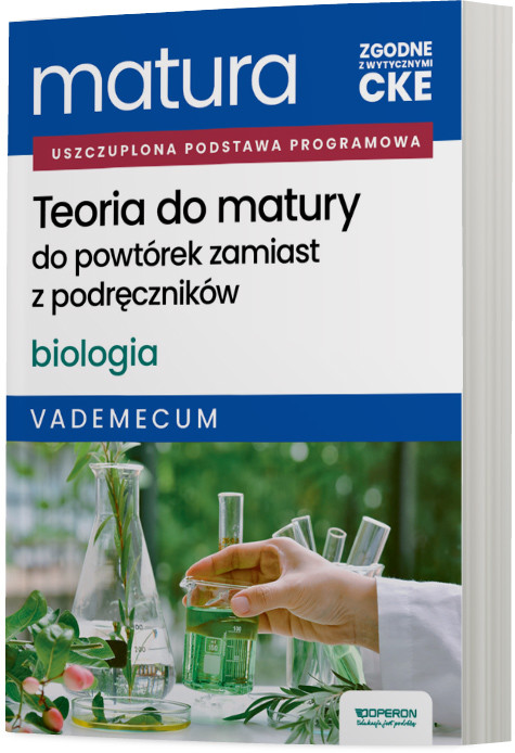 okładka Matura 2026 Biologia Teoria do matury Vademecum książka | Beata Jakubik
