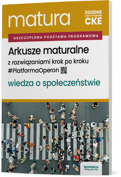 okładka Matura 2026 Wiedza o społeczeństwie Arkusze maturalne Zakres rozszerzony książka | Artur Derdziak