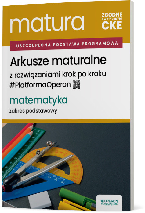 okładka Matura 2026 Matematyka Arkusze maturalne Zakres podstawowy książka | Adam Konstantynowicz