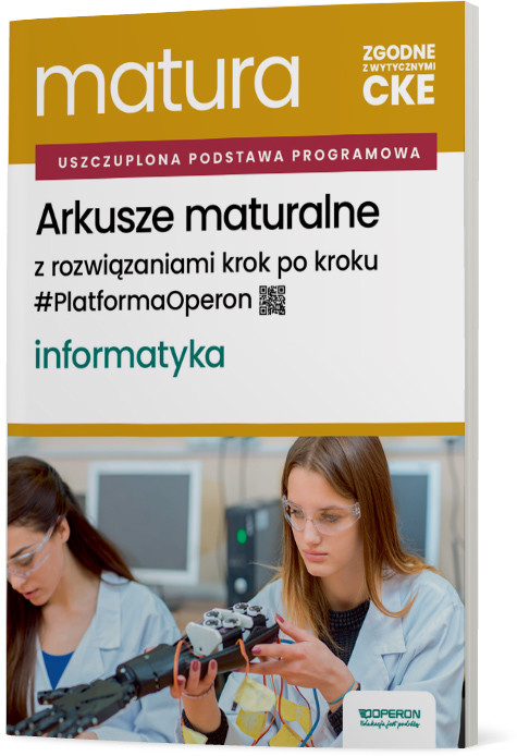 okładka Matura 2026 Informatyka Arkusze maturalne Zakres rozszerzony książka | Dobosiewicz Piotr