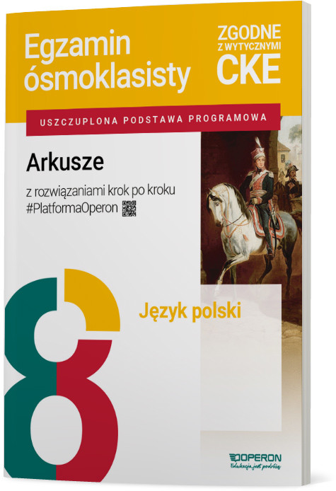 okładka Egzamin ósmoklasisty 2026 Język polski Arkusze książka | Jolanta Eisner