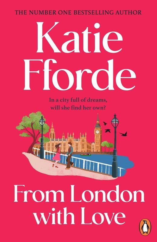okładka From London With Love wer. angielska książka | Katie Fforde