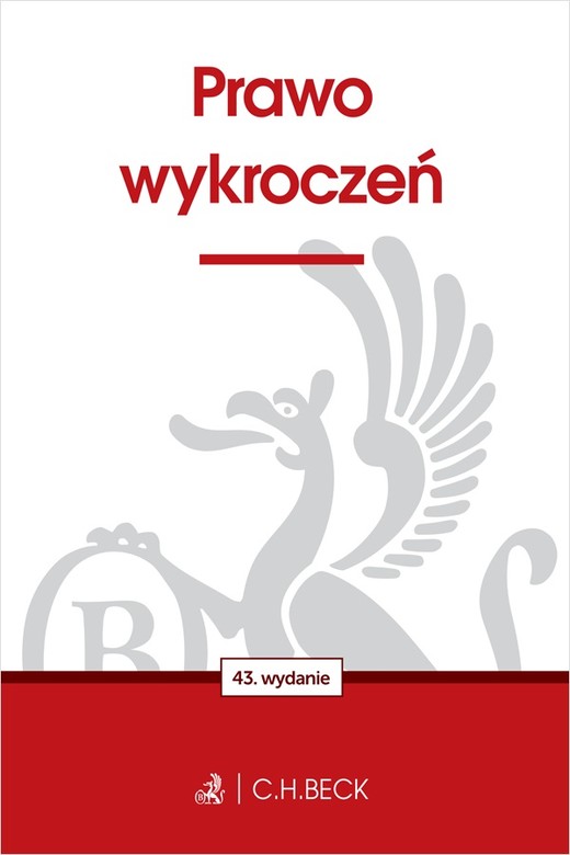 okładka Prawo wykroczeń wyd. 43 książka | Opracowanie zbiorowe