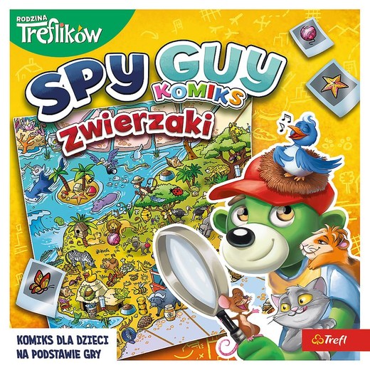 okładka Komiks Spy Guy. Zwierzaki książka