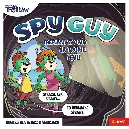 okładka Komiks Spy Guy. Na tropie lęku książka