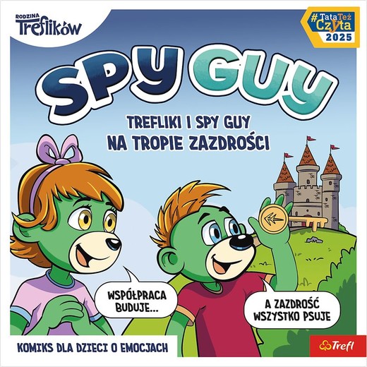 okładka Komiks Spy Guy. Na tropie zazdrości książka
