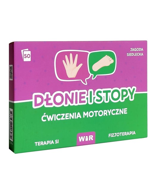 okładka Dłonie i stopy Ćwiczenia motoryczne książka