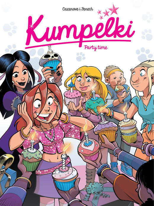 okładka Party time. Kumpelki.  Tom 10 książka | Christophe Cazenove, Philippe Fenech