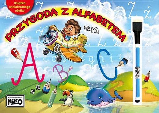 okładka Przygoda z alfabetem książka | Opracowanie zbiorowe