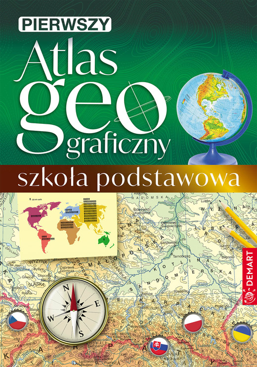 okładka Pierwszy atlas geograficzny. Szkoła podstawowa książka | Opracowanie zbiorowe