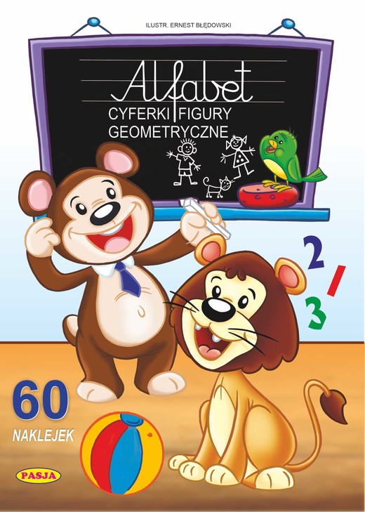 okładka Alfabet - cyferki, figury geometryczne książka | Ernest Błędowski, Kruszewski Włodzimierz