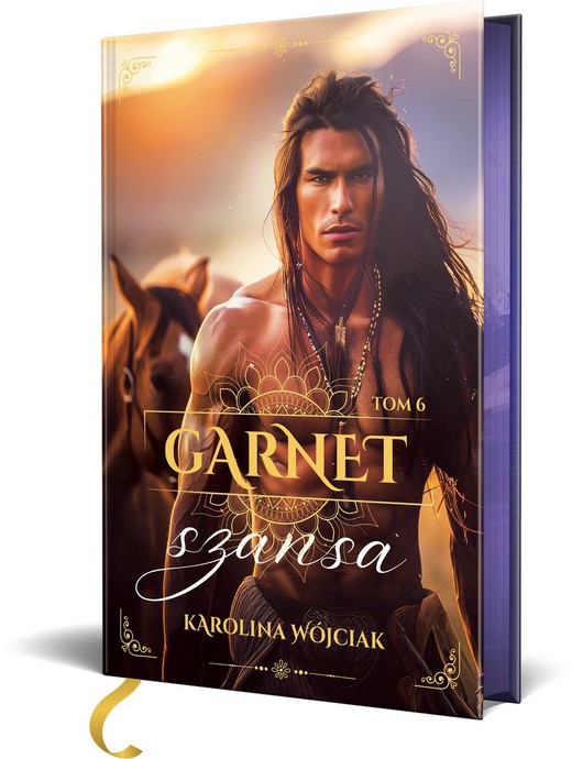 okładka Szansa. Garnet. Tom 6 (ilustrowane brzegi) książka | Karolina Wójciak