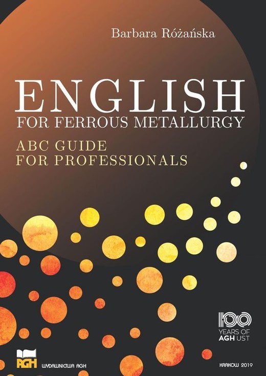 okładka English for Ferrous Metallurgy wer. angielska książka | Barbara Różańska