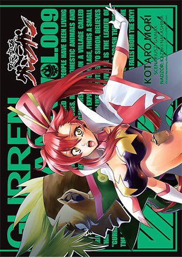 okładka Gurren Lagann. Tom 9 książka | Kazuki Nakashima