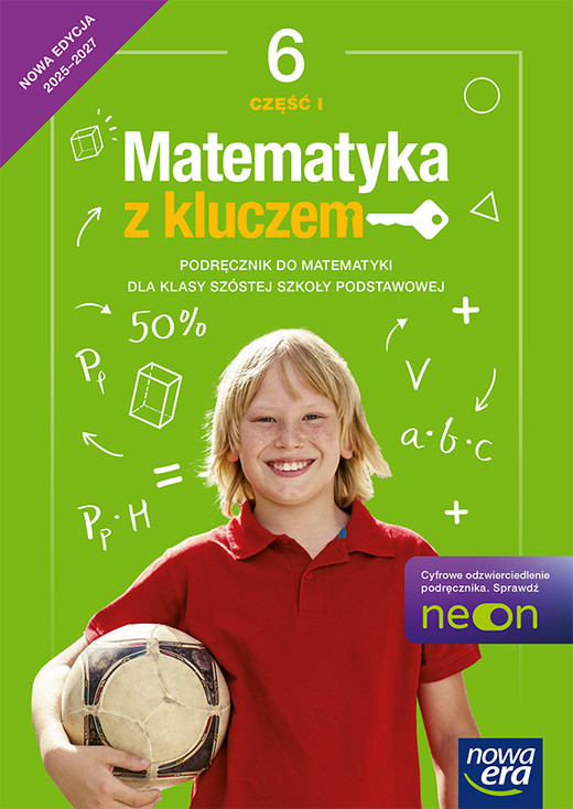 okładka Matematyka z kluczem podręcznik dla klasy 6 szkoły podstawowej część 1 EDYCJA 2025-2027 książka | Marcin Braun, Agnieszka Mańkowska, Paszyńska Małgorzata